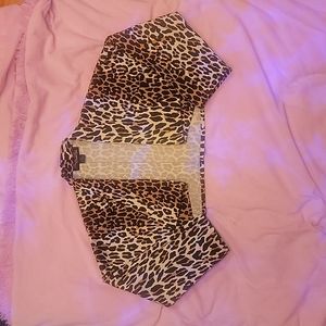 Trashy Diva leopard print bolero